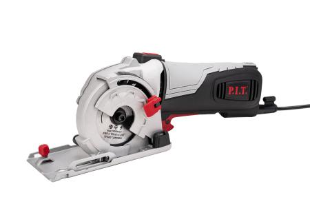 пила циркулярная электрическая pms89-c (600вт 5500об/мин 89мм пропил 28.5мм 3 диска упоры) p.i.t. pms89-c от BTSprom.by