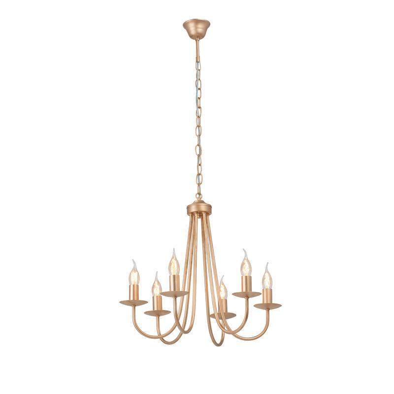  Люстра 6xE14 макс. 40Вт Vitaluce V3718-8/6 фото в каталоге от BTSprom.by