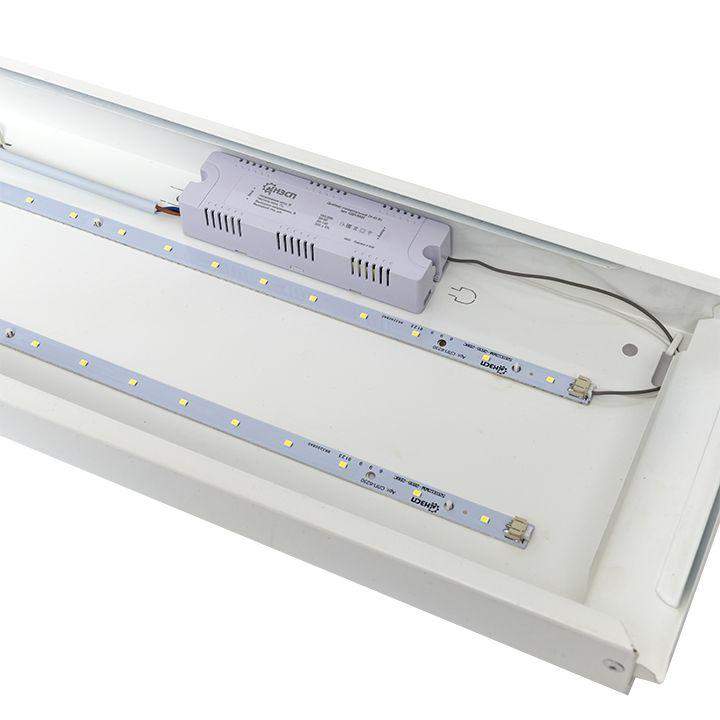  Светильник светодиодный ДВО-1005 36Вт 6500К IP40 1195х180х40 опал панель EKF LPL-1005-O-36-6500-40 фото в каталоге от BTSprom.by