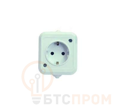 Розетка 1-м ОП 10А IP44 с заземл. п/герм. сер. Makel 18108 фото в каталоге от BTSprom.by  Розетка 1-м ОП 10А IP44 с заземл. п/герм. сер. Makel 18108 фото в каталоге от BTSprom.by