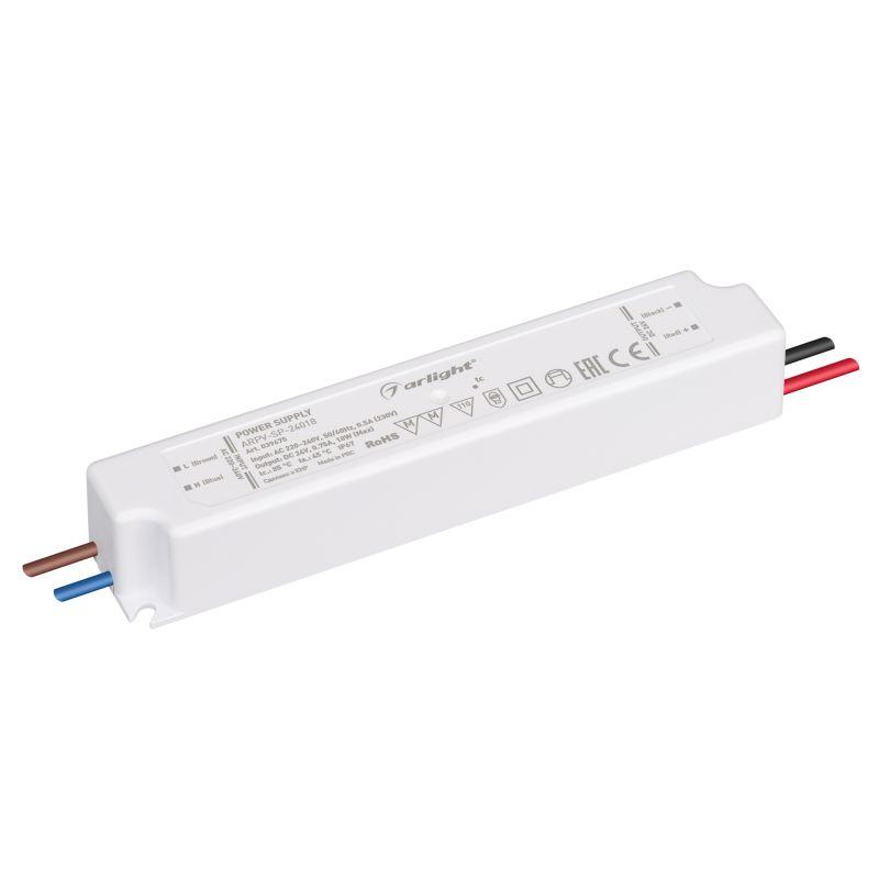 блок питания arpv-sp-24018 (24в 0.75а 18вт) (ip67 пластик) arlight 039675 от BTSprom.by