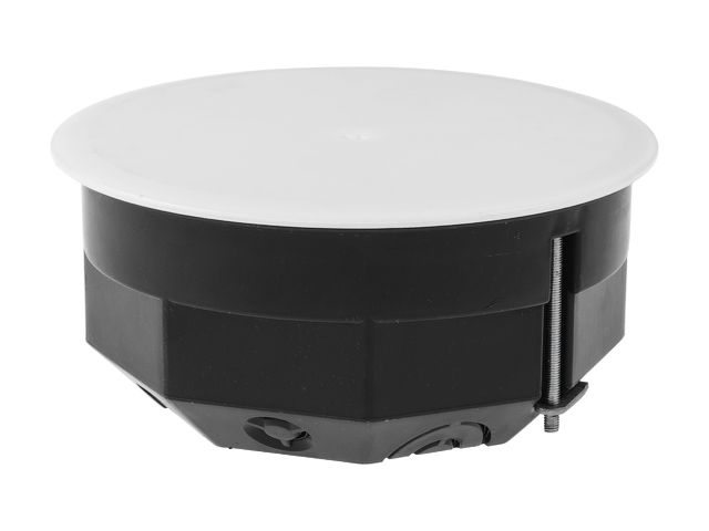 коробка распаечная сп 103х50мм, крышка, мет.лапки ip20 юпитер (для полых стен) jp7111-01 от BTSprom.by