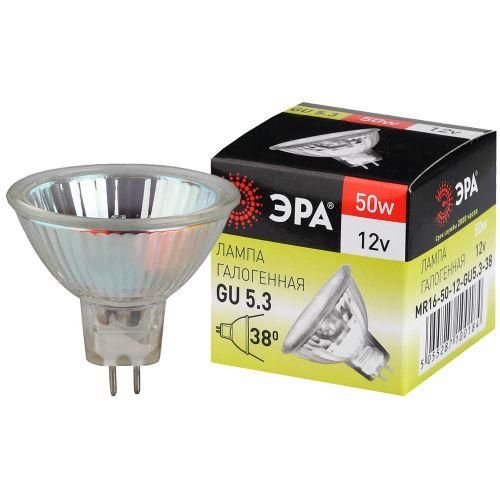 лампа галогенная gu5.3-mr16-50w-12v-cl эра c0027358 от BTSprom.by