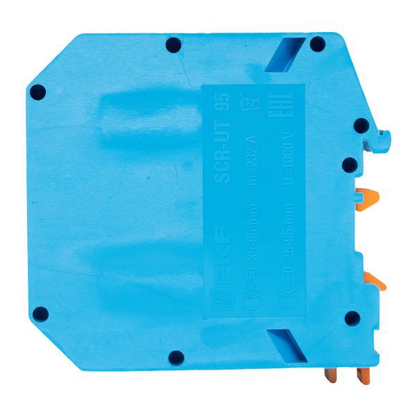  Колодка клеммная винтовая 95 UT син. EKF scr-ut-95-b фото в каталоге от BTSprom.by