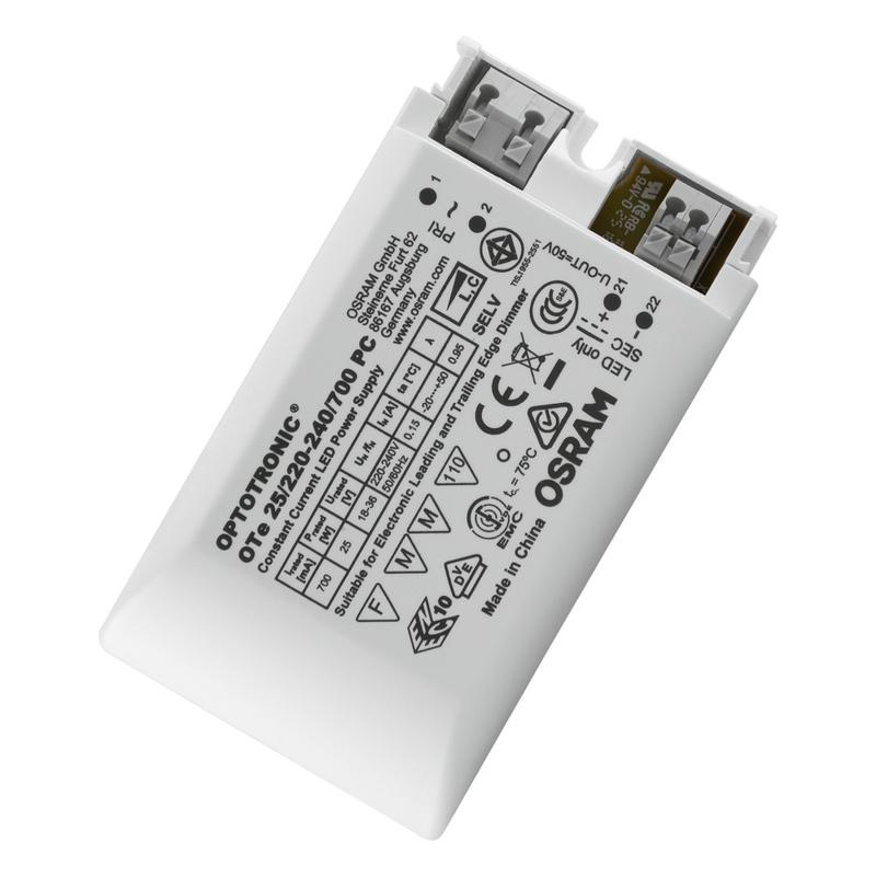 преобразователь электронный ote 25/220-240/700 pc osram 4052899105386 от BTSprom.by