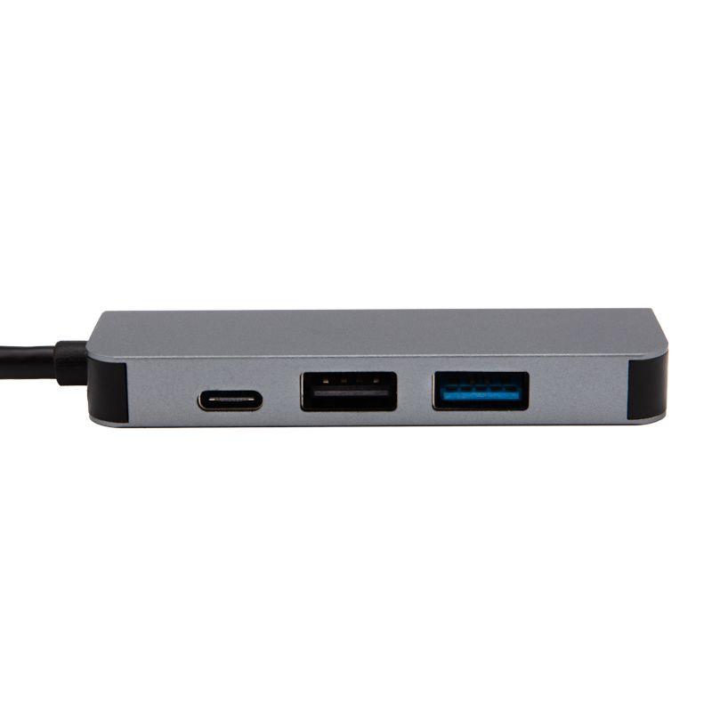  Разветвитель USB Type-C на 4 порта: 1xHDMI/2xUSB 3.0 PD/1xType-C PD Rexant 18-4151 фото в каталоге от BTSprom.by