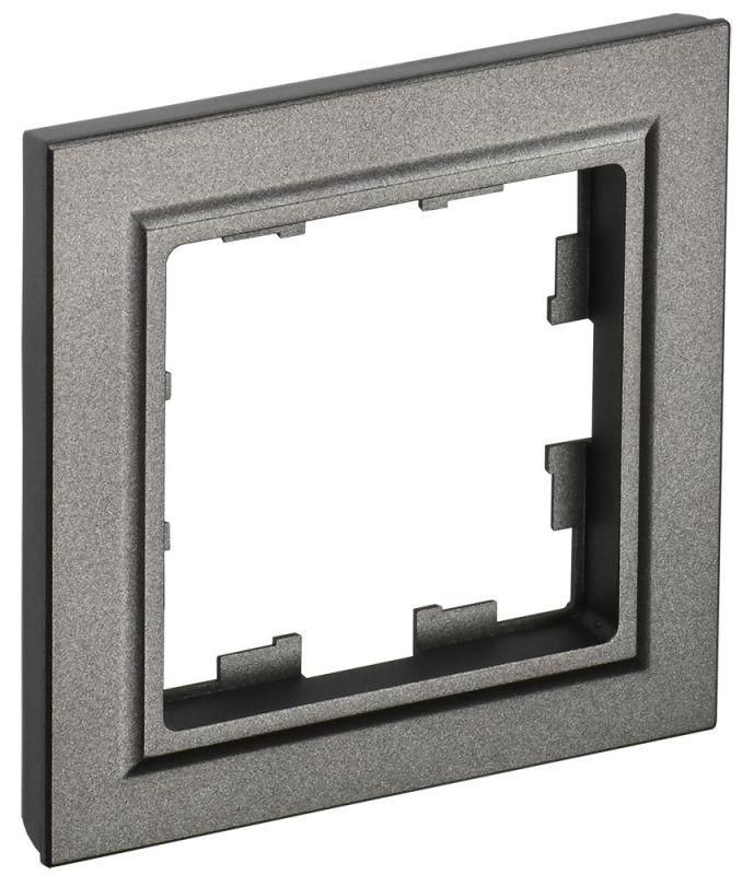 рамка 1-м brite ру-1-бртб бронза iek br-m12-k45 от BTSprom.by