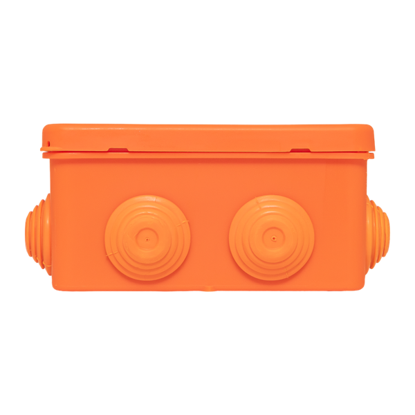  Коробка огнестойкая E45 100х100х50мм IP55 с клеммниками 5 полюсов 0.5-6кв.мм HF EKF plc-kmfr-100-506 фото в каталоге от BTSprom.by