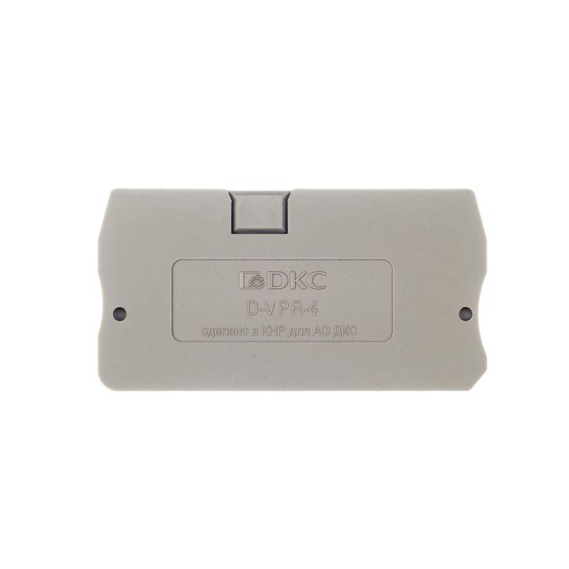 изолятор торцевой для клеммы vpr-4 dkc d-vpr-4 от BTSprom.by