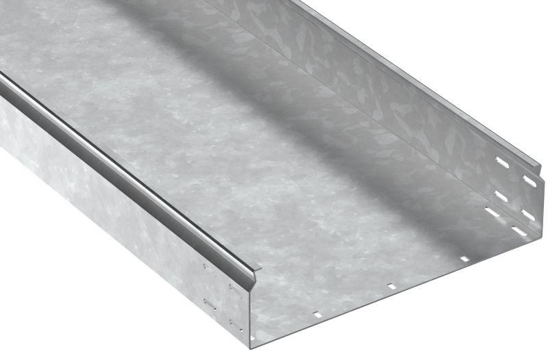 Лоток листовой неперфорир. 100х400 L2500 сталь 2.0мм HDZ ESCA 7 IEK CLN10-100-400-200-D25-HDZ от BTSprom.by