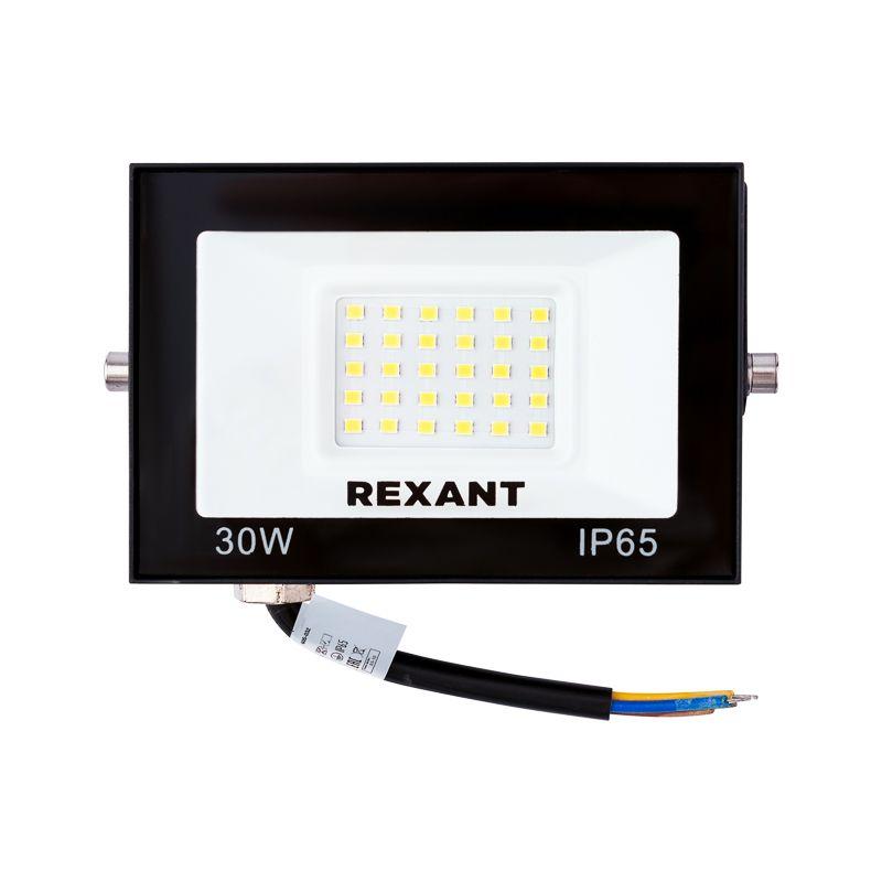 прожектор сдо 30вт 2400лм 4000к черн. корпус rexant 605-032 от BTSprom.by