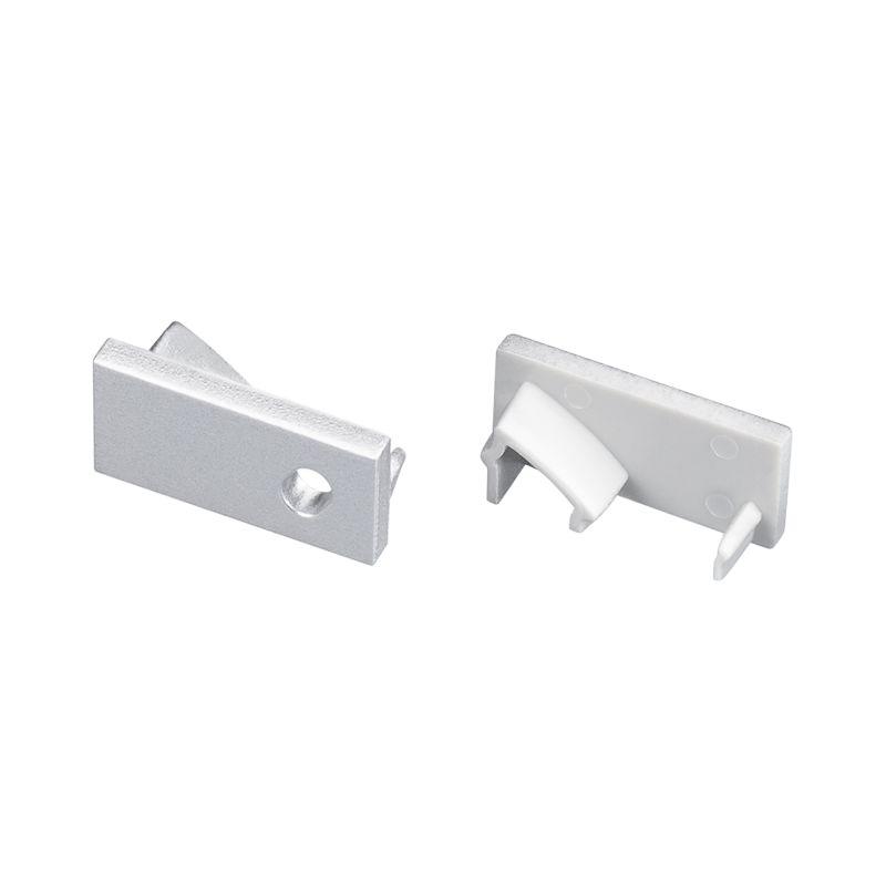 комплект заглушек sl-bevel-w21 пластик arlight 043690 от BTSprom.by