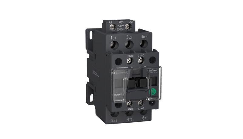 контактор mc1d 3п 38а кат. 220в dc 1но+1нз se mc1d38md от BTSprom.by