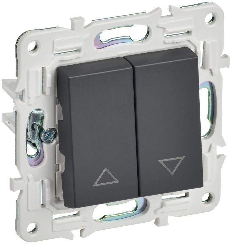 выключатель жалюзи skandy 10а sk-v12t титан iek sk-v15-0-10-k48 от BTSprom.by