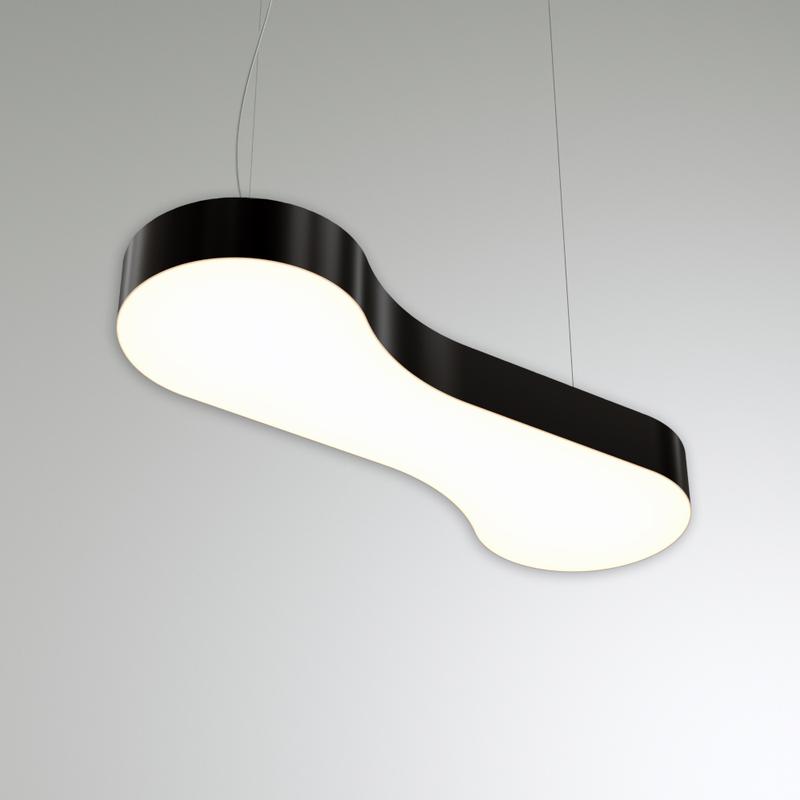 светильник светодиодный rve-lbx-cloud-1032-p 45вт 4000к 1032х346х100 облако подвесной бел. rvelektro rve00000520 от BTSprom.by