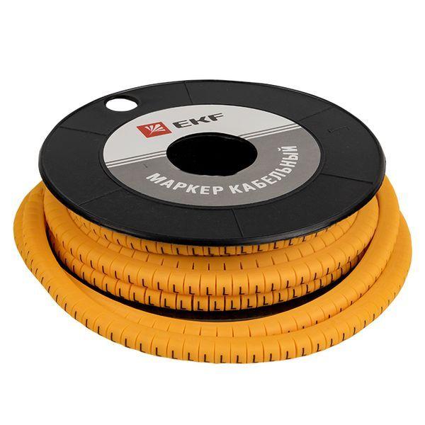  Маркер каб. 2.5кв.мм "L" (ЕС-1) (уп.1000шт) PROxima EKF plc-KM-2.5-L фото в каталоге от BTSprom.by