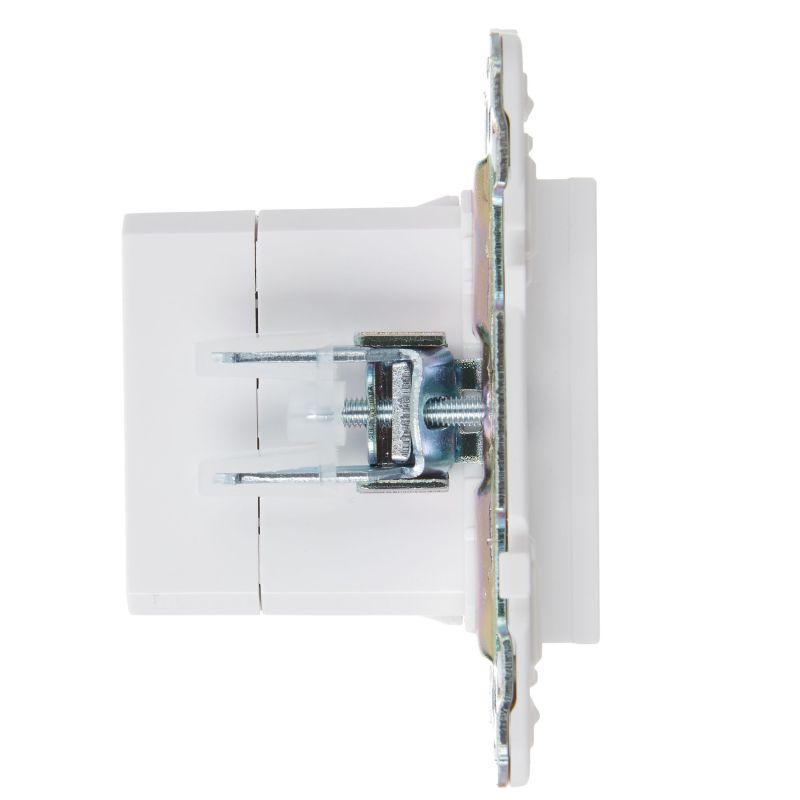  Розетка USB A+C 3.1А SKANDY SK-R14W арктич. бел. IEK SK-U22-D31-K01 фото в каталоге от BTSprom.by