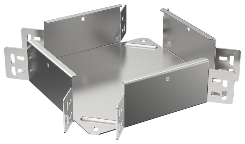 Ответвитель для лотка 80х80 2мм ESCA 7 IEK ES7-KR-080-080-20 от BTSprom.by