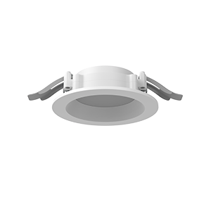 светильник светодиодный dl-01 pro 100мм 10вт 3000к 120х49мм ip65/40 круглый встраив. аварийный автономный постоянного действия с опаловым рассеив. ral9003 бел. муар varton v1-rf-00111-10a00-6501030 от BTSprom.by