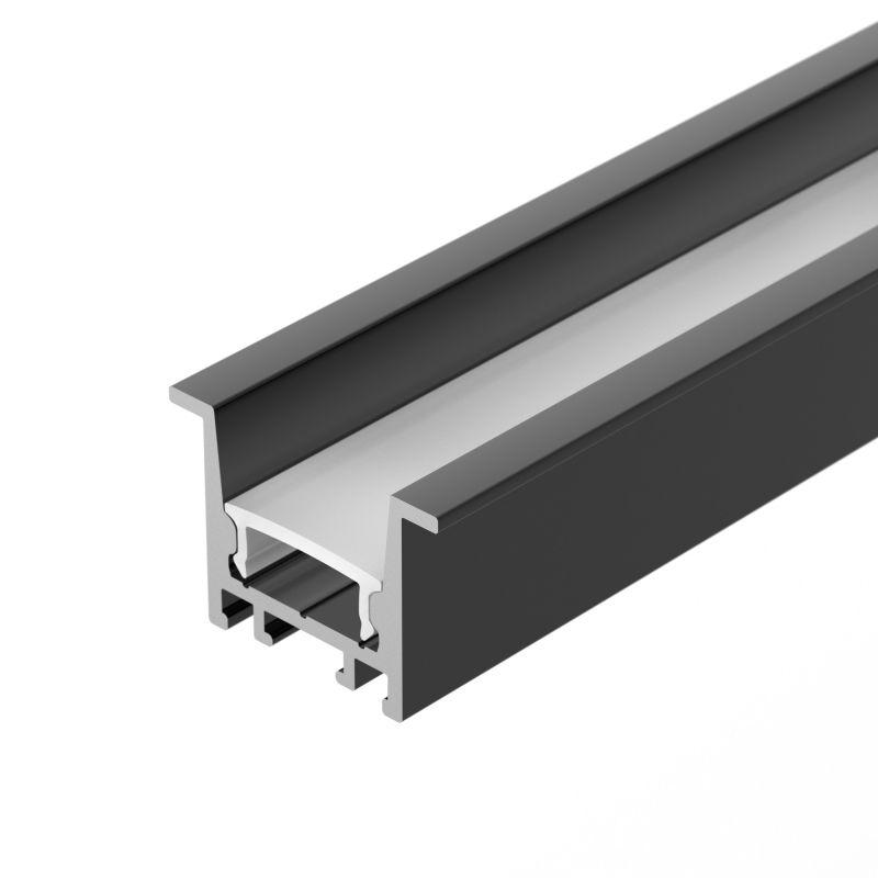 профиль sl-comfort-2316-f-2000 anod black l2000 алюм. arlight 031769 от BTSprom.by