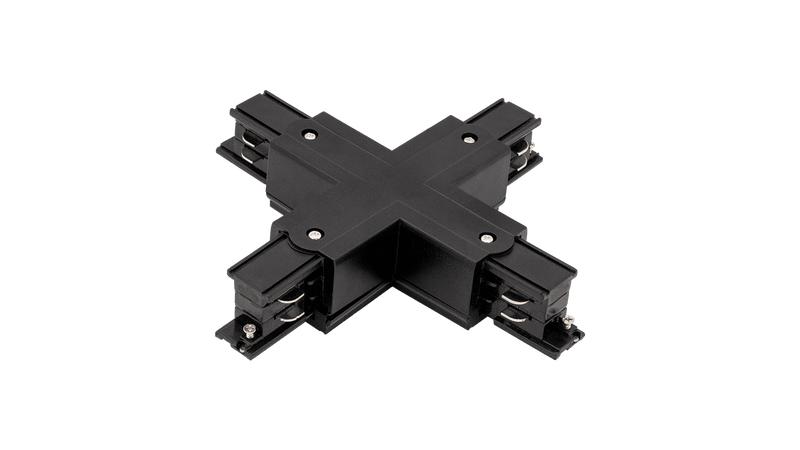 коннектор "x" для трековых систем черн. designled 00-00004390 от BTSprom.by