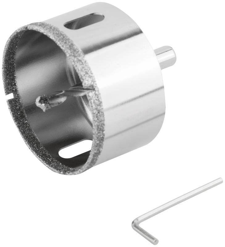  Коронка кольцевая алмазная по керамограниту камню и кафелю 68х70мм с центровочным сверлом FIT 16225 фото в каталоге от BTSprom.by