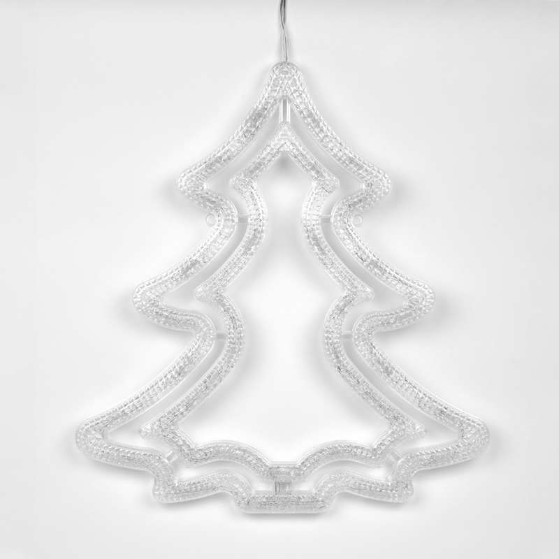 гирлянда светодиодная "елочка" uld-h3543-070/sta white ip20 xmas tree 70led 35х43см бел. свет uniel ul-00001405 от BTSprom.by