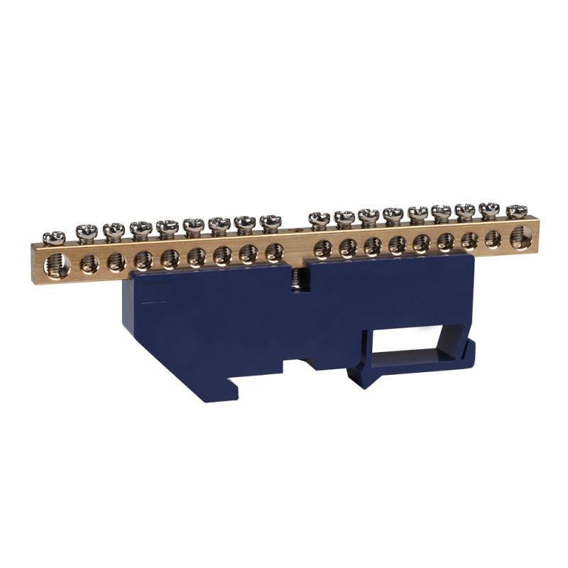 шина нулевая с изолятором optikit bb-d-n-din-18-6х9 син. кэаз 277846 от BTSprom.by