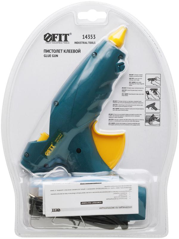  Пистолет клеевой 11мм 20Вт (200Вт) FIT 14353 фото в каталоге от BTSprom.by