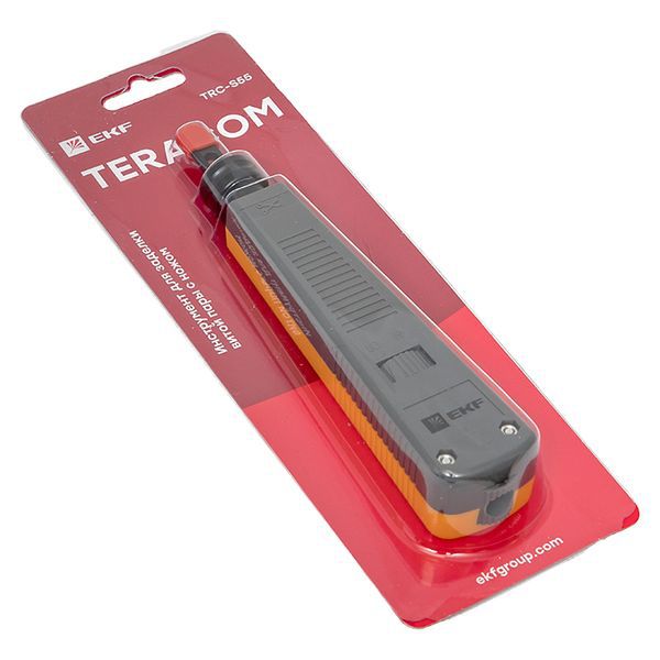  Инструмент для заделки витой пары с ножом TERACOM EKF TRC-S55 фото в каталоге от BTSprom.by