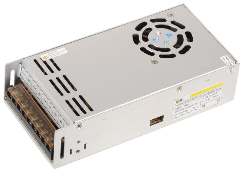 драйвер led ипсн-pro 5050 360вт 12в блок-клеммы ip20 iek lsp1-360-12-20-33-pro от BTSprom.by