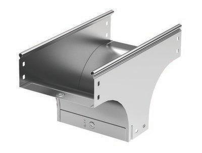 ответвитель для лотка т-образ. верт. td осн. 100 н80 в комплекте с крепеж. эл. цинк-ламель dkc 37102kzl от BTSprom.by