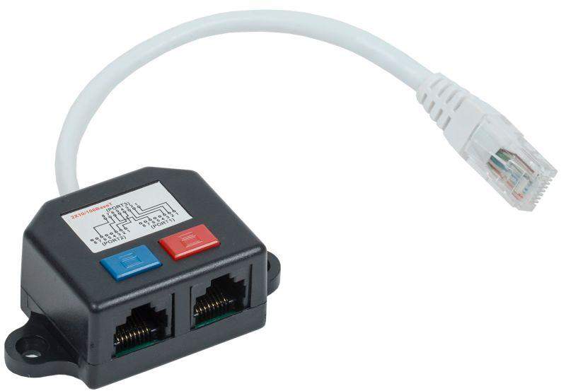 разветвитель (y-адаптер) кат.5e 2хrj45-1хrj45 itk cs7-1c5eu-y2-1 от BTSprom.by