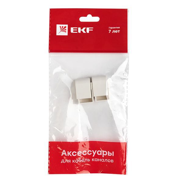  Заглушка 15х10 бел. Plast PROxima (уп.4шт) EKF ecw-15-10x4 фото в каталоге от BTSprom.by