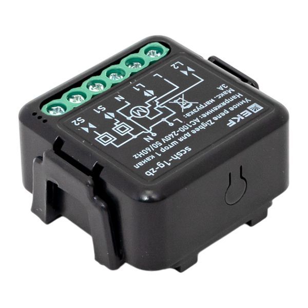  Реле умное для штор в подрозетник 1-канальное Zigbee Connect Select EKF scsh-1g-zb фото в каталоге от BTSprom.by