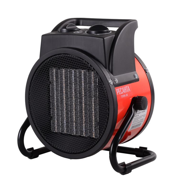  Пушка тепловая электрическая ТЭПК-3K керамич. нагревательный элемент кругл. корпус Ресанта 67/1/41 фото в каталоге от BTSprom.by