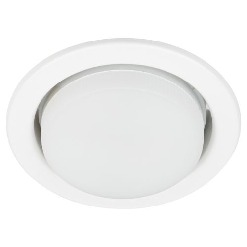 светильник kl35 wh /1 (к) set 5 gx53 ip20 под лампу встраив. с термокольцом бел. (уп.5шт) эра б0071342 от BTSprom.by