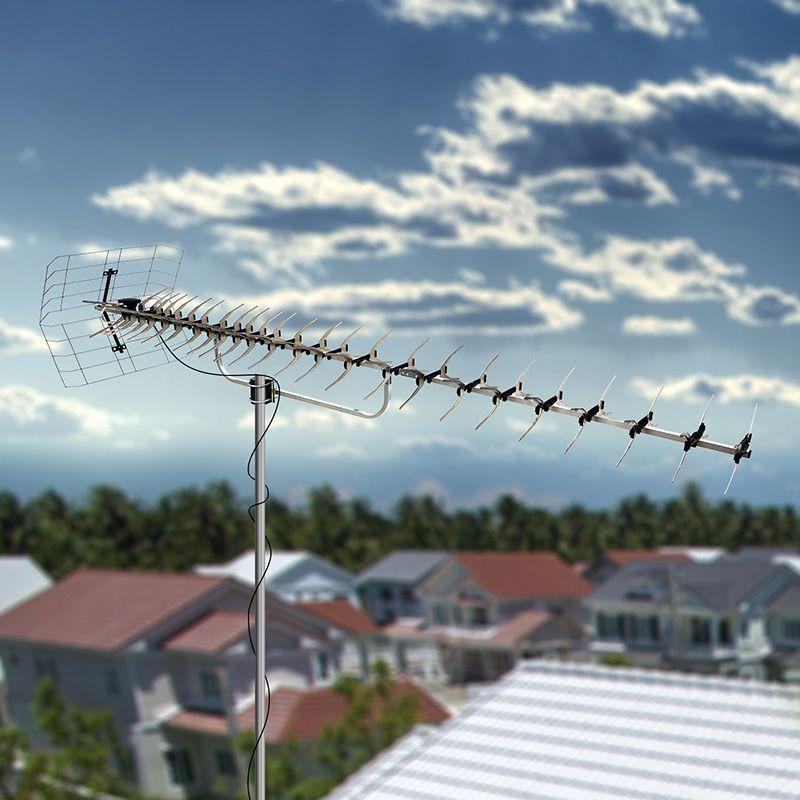  Антенна ТВ наружная для цифрового телевидения DVB-T2 (модель RX-414) (коробка) Rexant 34-0414 фото в каталоге от BTSprom.by