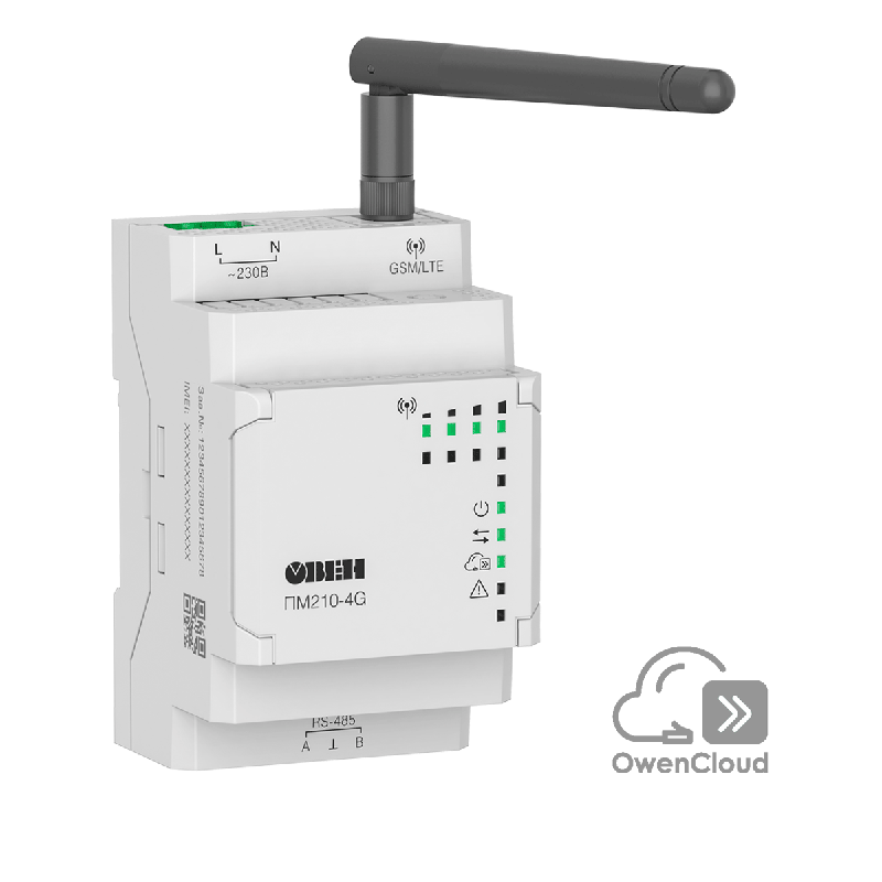 шлюз сетевой для доступа к сервису owencloud пм210-24 овен 108723 от BTSprom.by