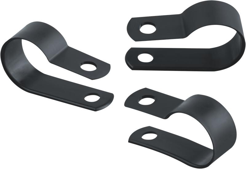 скоба нейлоновая под винт 5мм occ-05-100-bl черн. (уп.100шт) онлайт 90901 от BTSprom.by