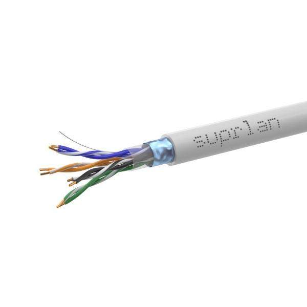 кабель витая пара f/utp кат.5e 4х2х24awg solid cu pvc in. median 305м (м) suprlan 01-1033-1 от BTSprom.by