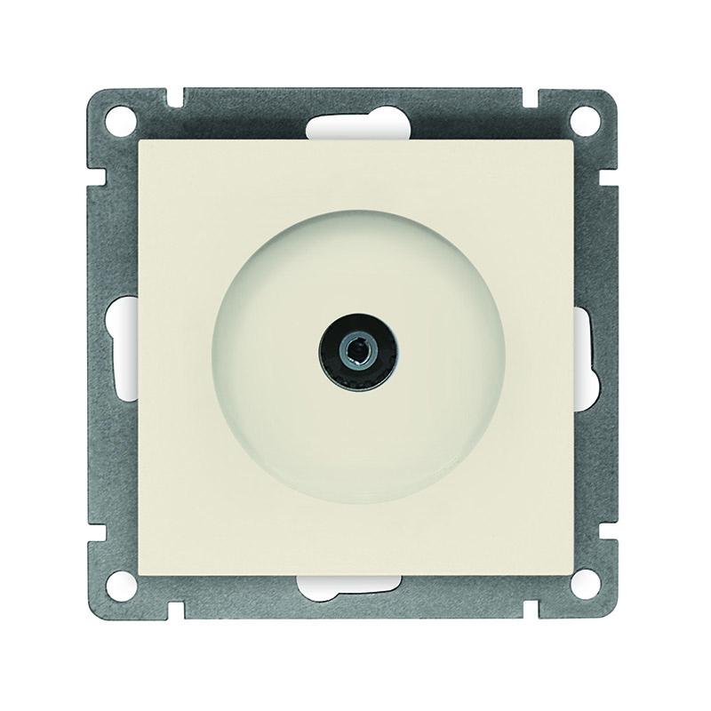 розетка телевизионная tv 1-м сп афина механизм сл. кость (ivory) universal a0027-i от BTSprom.by