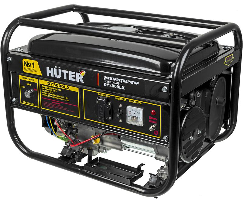 бензогенератор dy3000lx 1ф 2500вт электростартер huter 64/1/10 от BTSprom.by
