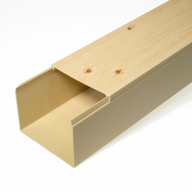 кабель-канал 80х60 l2000 с двойн. замком сосна промрукав pr.025452 от BTSprom.by