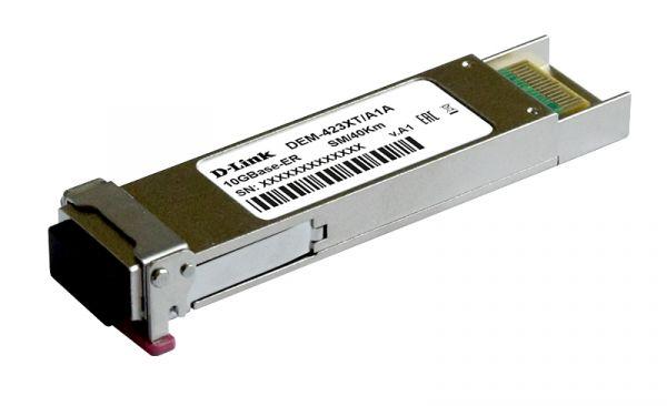 трансивер xfp dem-423xt/b1a с 1 портом 10gbase-er для одномод. оптич. кабеля (до 40км) d-link 1372319 от BTSprom.by