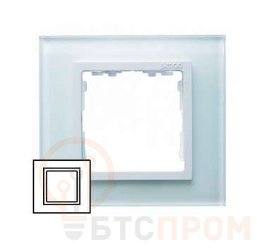 Рамка 1-м Simon82 натур. стекло Simon 82617-60 фото в каталоге от BTSprom.by  Рамка 1-м Simon82 натур. стекло Simon 82617-60 фото в каталоге от BTSprom.by