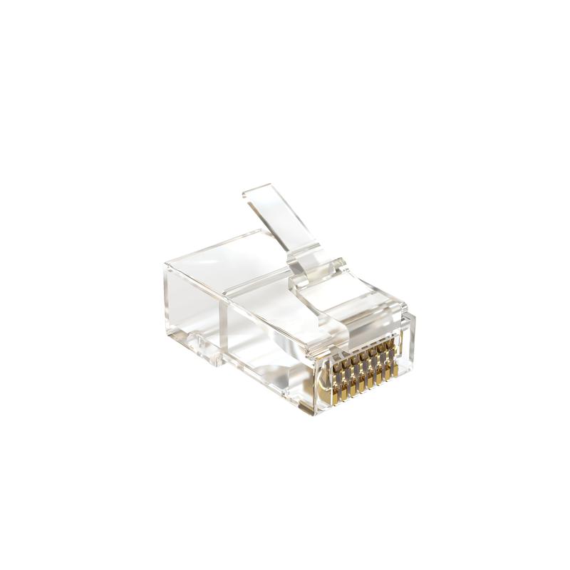 коннектор rj45 под витую пару кат.5e неэкранир. универс. (уп.100шт) sysmatrix plug 8p8c5eu.uw от BTSprom.by
