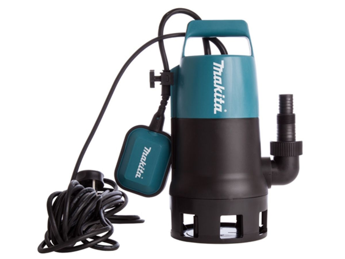дренажный насос для грязной воды makita pf 0410 (400 вт, 8400 л/ч, до 5 м, пластм. корпус) pf0410 от BTSprom.by