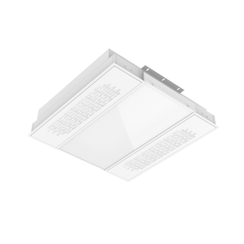 светильник светодиодный 30вт 4000к ip40 595х595х126 медицинский с uv-блоком встраив. аварийный автономный постоянного действия опал. рассеив. global white bioguard матов. varton v1-c0-0uv70-10opa-4003040 от BTSprom.by