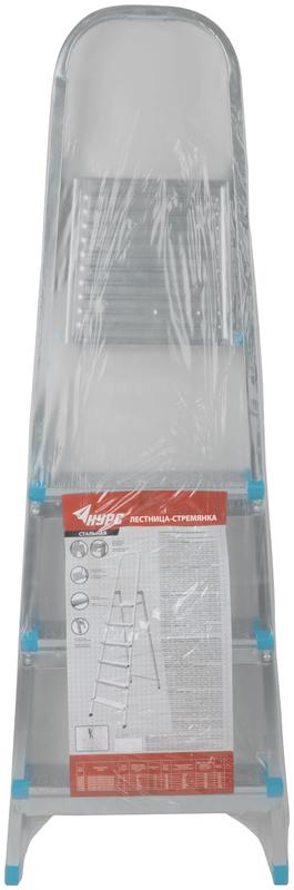  Лестница-стремянка 4 ступ. 4.5кг стальная КУРС 65326 фото в каталоге от BTSprom.by